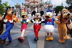 Disneyland Band with Mickey and Friends