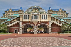 Tokyo Disneyland and TDL Hotel Station