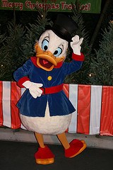 Scrooge McDuck (Meets in Fantasyland during Christmas week)