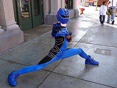 Blue Jungle Fury Power Ranger (No Longer Meets Here)