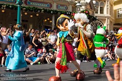 Mickey's Once Upon a Christmastime Parade at Disney Character Central