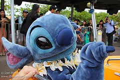 Riding the Orbitron with Stitch